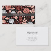 Bloem Illustraties | Evenementen Bloemist Visitekaartje (Voorkant / Achterkant)