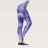 Bloem in blauw 2 leggings (Rechts)