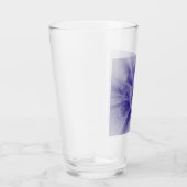 Bloem in blauw glas (Rechts)