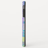Bloem in blauwe viooltje Case-Mate iPhone case (Achterkant/links)