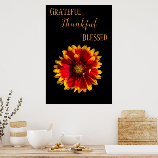 Bloem in Bloom Poster (Keuken)