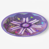 Bloem in Bord woestijnpapier (Gekanteld)