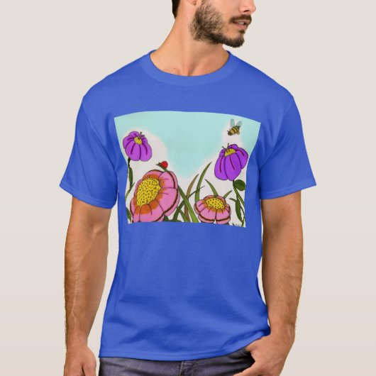 Bloem in de baarmoeder t-shirt (Voorkant)