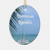 Bloem in de Dominicaanse Republiek Keramisch Ornament (Rechts)