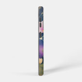 Bloem in de kosmos samsung galaxy hoesje (Rechterkant)