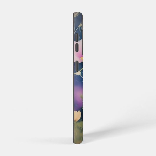 Bloem in de kosmos samsung galaxy hoesje (Rechterkant)