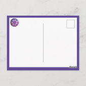 Bloem in de woestijn ansichtkaart briefkaart (Achterkant)