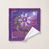 Bloem in de woestijn bad handdoek (Wasdoekje)