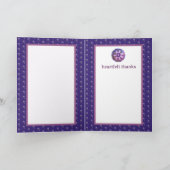 Bloem in de woestijn bedankkaart (Binnen)