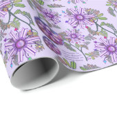 Bloem in de woestijn cadeaupapier (Rol Hoek)