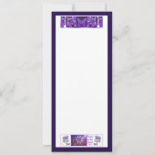 Bloem in de woestijn en P Butterfly 31-kaart Aankondiging (Achterkant)