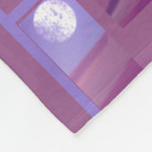 Bloem in de woestijn fleece deken (Hoek)