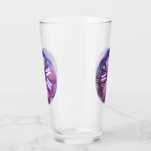 Bloem in de woestijn glas (Links)