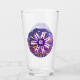 Bloem in de woestijn glas