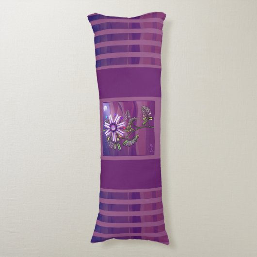 Bloem in de woestijn lichaamskussen (Voorkant Verticaal)