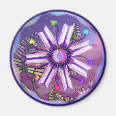 Bloem in de woestijn magneet (Voorkant)