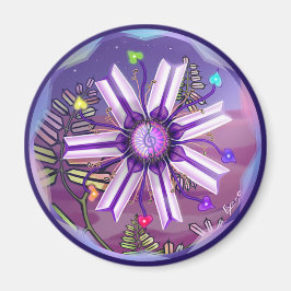 Bloem in de woestijn magneet