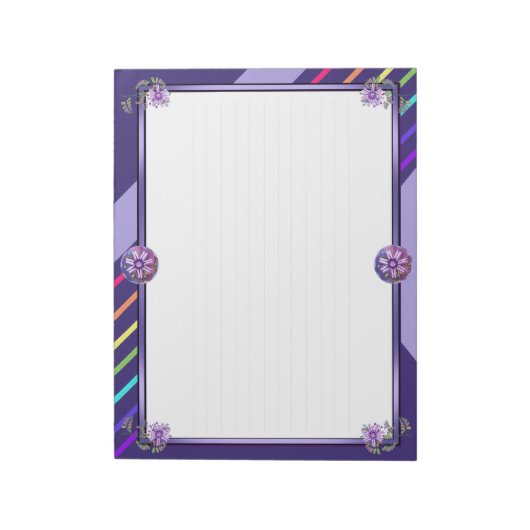 Bloem in de woestijn notitieblok (Linkerzijde)