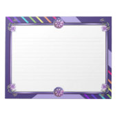 Bloem in de woestijn notitieblok (Voorkant)