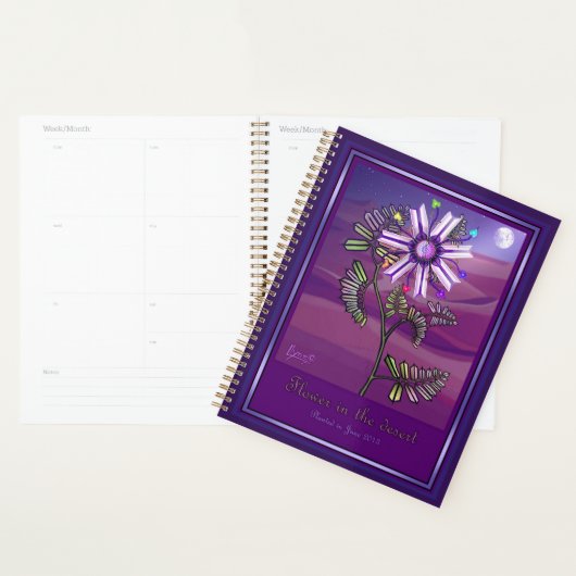 Bloem in de woestijn planner (Display)
