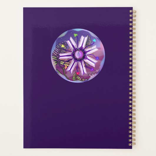 Bloem in de woestijn planner (Achterkant)