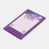 Bloem in de woestijn post-it® notes (Schuin)