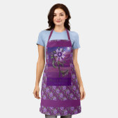 Bloem in de woestijn schort (Gedragen)