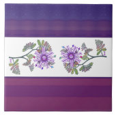 Bloem in de woestijn tegeltje (Voorkant)