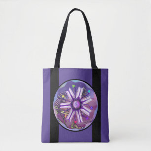 Bloem in de woestijn tote bag