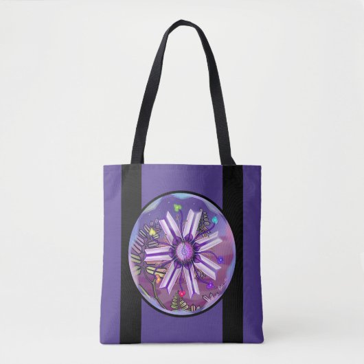 Bloem in de woestijn tote bag (Voorkant)