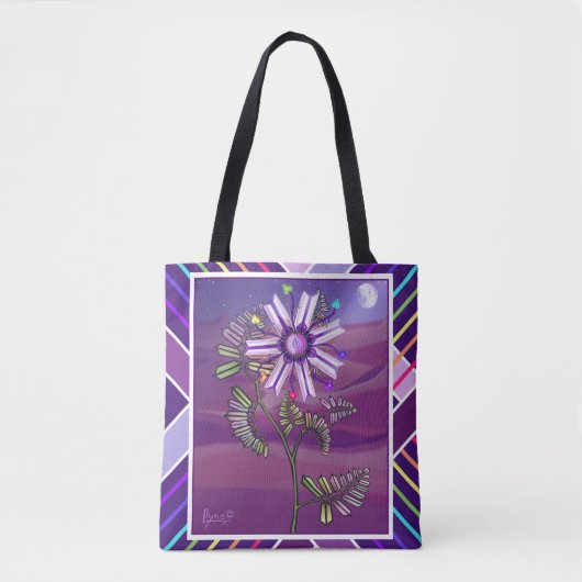Bloem in de woestijn tote bag (Voorkant)