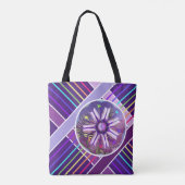 Bloem in de woestijn tote bag (Achterkant)