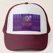 Bloem in de woestijn trucker pet (Voorkant)