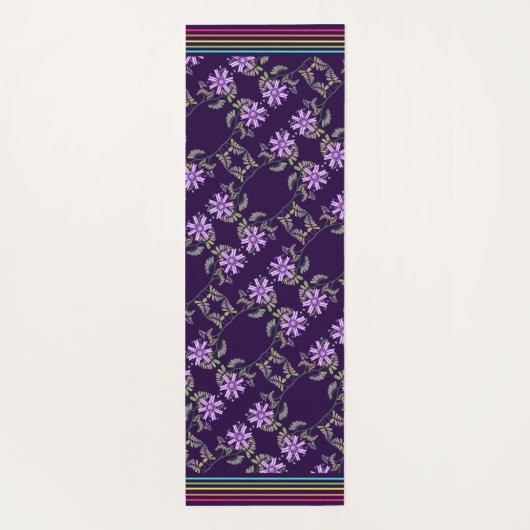 Bloem in de woestijn Yoga Mat (Achterkant)