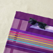 Bloem in de woestijnhanddoek strandlaken (In situ)