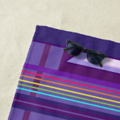 Bloem in de woestijnhanddoek strandlaken (In situ)