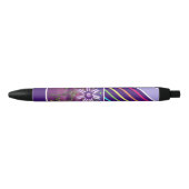 Bloem in de woestijnpen zwarte inkt pen (Voorkant)