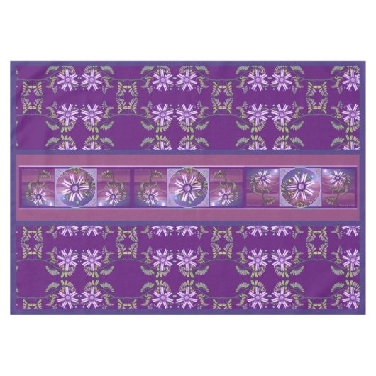 Bloem in de woestijntafel tafelkleed (Voorkant (Horizontaal))