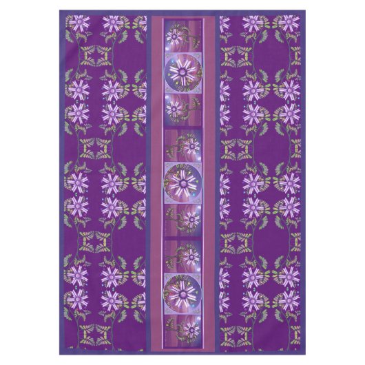 Bloem in de woestijntafel tafelkleed (Voorkant)