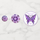 Bloem in de woestijnvlinder 31 Confetti (Achterkanten)