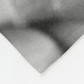 Bloem in handen fleece deken (Hoek)