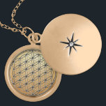 Bloem in het leven van de lebens Silver Gold Goud Vergulden Ketting<br><div class="desc">Spiritueel Symbool ART. De 'Flower of Life' (Blume des Lebens) is een 'Sacred Geometry'-patroon van het universum, dat te vinden is in alle grote religies van de wereld. De "Flower of Life" bevat de patronen van de schepping zoals ze uit de "Great Void" kwamen. Alles is gemaakt van de gedachte...</div>