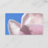 Bloem in het Visitekaartje Sky (Achterkant)