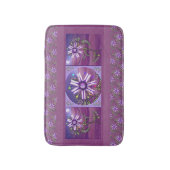 Bloem in het woestijnbad badmat (Voorkant Verticaal)