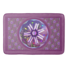 Bloem in het woestijnbad badmat