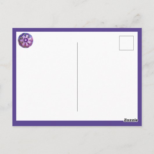 Bloem in het woestijnBriefkaart Briefkaart (Achterkant)