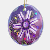 Bloem in het woestijnkeramische Ornament (Links)