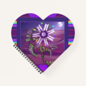 Bloem in het woestijnNotitieboek Notitieboek (Voorkant)