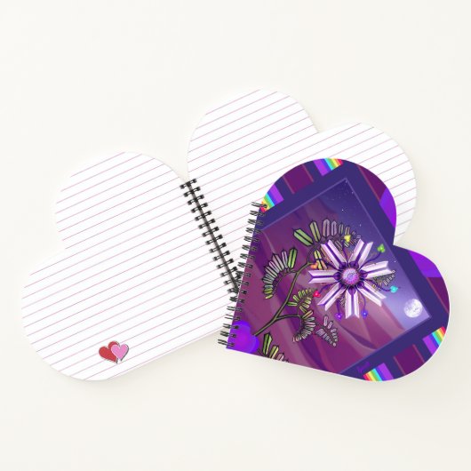 Bloem in het woestijnNotitieboek Notitieboek (Binnen)