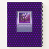 Bloem in het woestijnnotitieboek notitieboek (Achterkant)